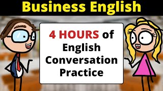 4 HOURS of Leveled Business English Conversation Practice | Improve Speaking Skills