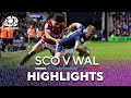 HIGHLIGHTS | Scotland v Wales | Guinness Six Nations 2023