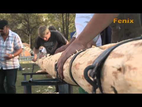 Břeclav: Stavění máje 23.9.2011