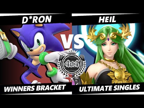 4o4 Smash Night 83 - WDKL| D*ron (Sonic) vs heil (Palutena) - Winners Round 1