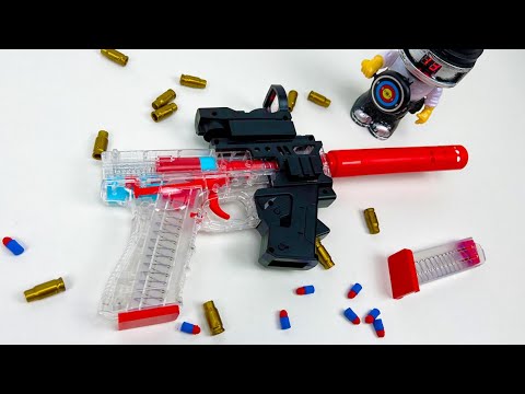 Unboxing Glock Shells Ejecting Toys Gun