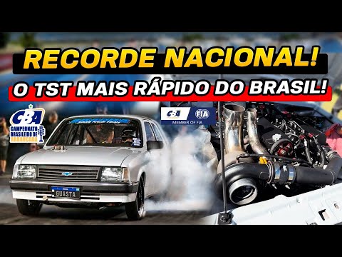National record! The fastest TST in Brazil! #chevetteturbo