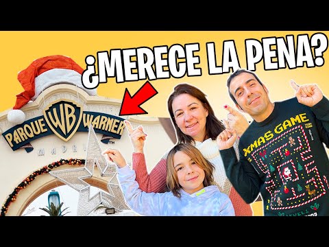 Así es el Parque Warner EN NAVIDAD ¡Vamos en LA CASA RODANTE!