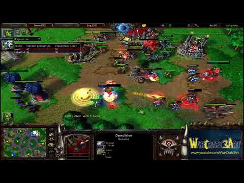 120(ORC) vs Romantic(HU) - WarCraft 3 Frozen Throne - RN3159