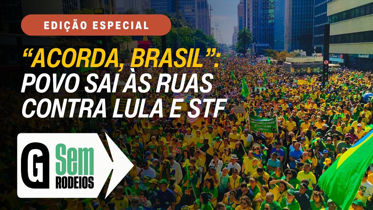 🔴AO VIVO | Manifestação na Avenida Paulista (01/03) contra Lula e abusos do STF: “Acorda Brasil”