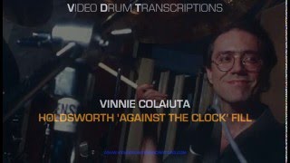 VINNIE COLAIUTA 'AGAINST THE CLOCK' FILL