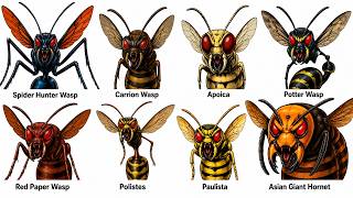 Every Type of Wasp Explained in 7 Minutes