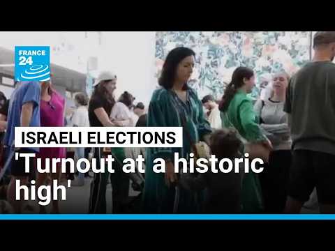 Turnout high as Israeli voters deliver verdict on Netanyahu