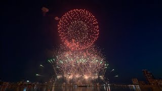 【4KHDR】2025　Fukuoka東区花火大会（福岡市東区）　オープニング　「ステラ・ノヴァ」　#花火　#東区花火大会　#花火大会　#福岡　#fireworks  #香椎 #hanabi