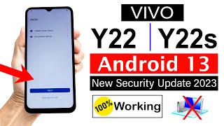 Vivo Y22 / Y22s FRP Unlock Android 13✅ Latest Update - (Without Computer)