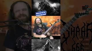 When you hit the perfect dive bomb #metal #divebomb #godzilla #guitar #blowup #big #sound
