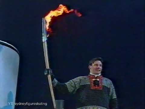 1994 Lillehammer Opening Ceremony - lighting of the cauldron