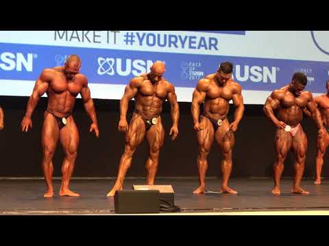 1st Callout - Final - Men Professional - USN NABBA Universe 2017