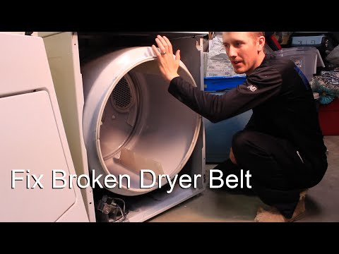 Replacing a Worn-Out Dryer Belt