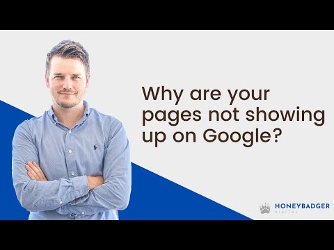 Why Are Your Pages not Showing Up on Google?