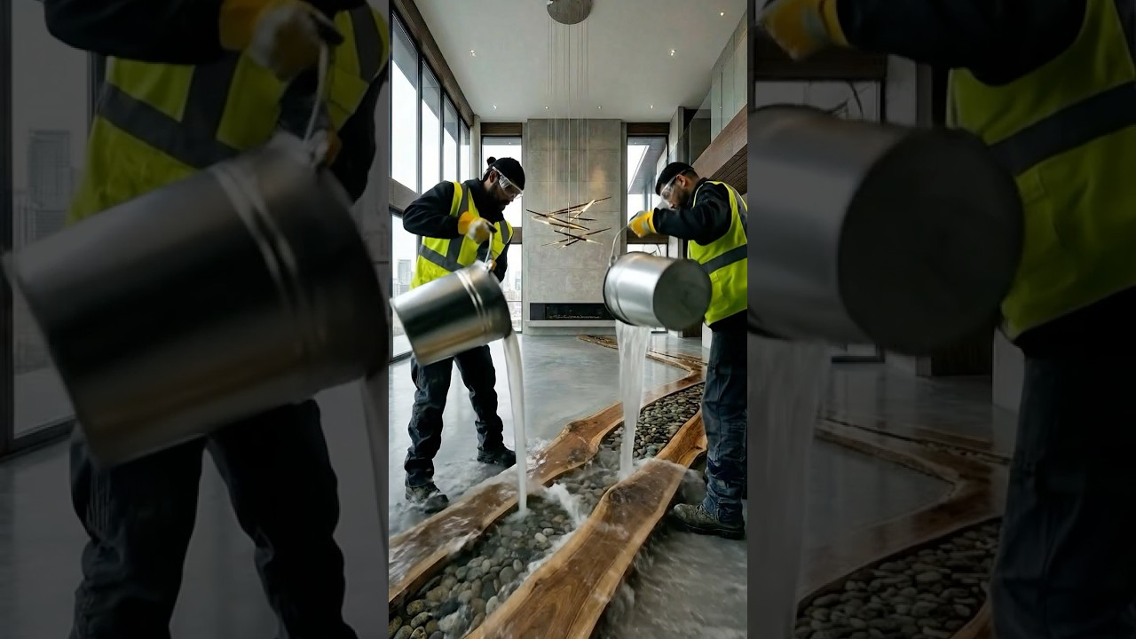 Luxury Residential Epoxy Flooring Design