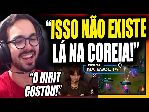 MYLON REACT NA ESCUTA: "Aqui sou eu!" | Na Escuta: CBLOL 2023: 1ª Etapa (Rodada 6)