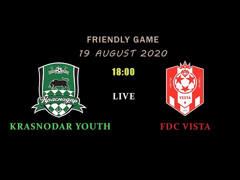 19.08.2020 FC Krasnodar Youth - FDC Vista. Friendly game.