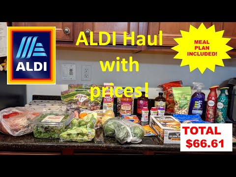 NEW ALDI HAUL! | November 2021 | Prices and Meal Plan Included