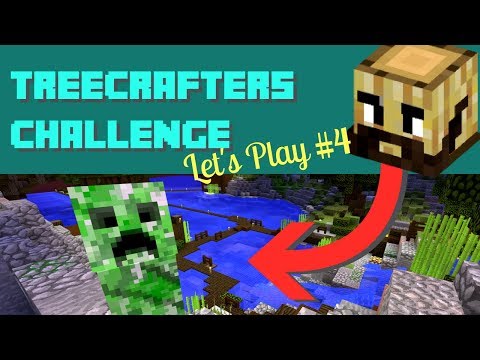Custom Trees in Minecraft Survival 🌳 Let's Play TreeCrafters Challenge SMP #4
