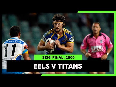 NRL Highlights | NRL Finals Flashback | Parramatta Eels v Gold Coast Titans | Semi Final, 2009