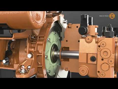 Flange couplings BoWex® FLE-PA, BoWex® FLE-PAC and MONOLASTIC® | KTR Systems