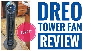 Review Dreo Nomad One Tower Fan with Remote Control   HOW TO ASSEMBLE