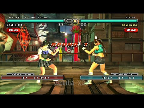 L1 38_3 Xiaoyu Ling vs Julia Chan - Tekken 5 Dark Resurrection PS3 HD 2022 ( Uchiha x24 )