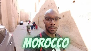 Walking the Streets of Marrakesh Morocco is Insane!
