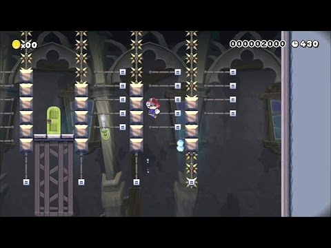 SPOOKY WALL JUMPS   Halloween Horror Map for Super Mario Maker