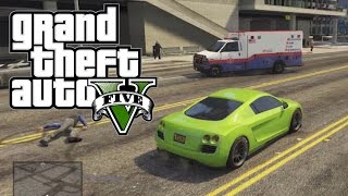 Killing Paramedics Creatively on GTA V