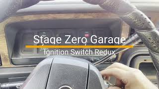1986 Mercury Cougar ignition switch replacement