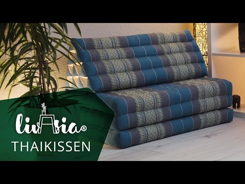 livasia extra breites Thaikissen aus natürlichem Kapok