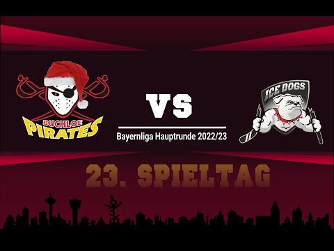 ESV Buchloe Pirates - EV Pegnitz Ice Dogs | Highlights 23. Spieltag | BEV Bayernliga 2022/23