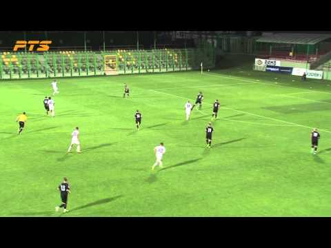 Sparing GKS Bełchatów - Polonia Warszawa. Bramka na 1:0 - Andreja Prokić