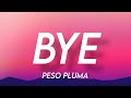 Bye - Peso Pluma (Letra/English Lyrics)