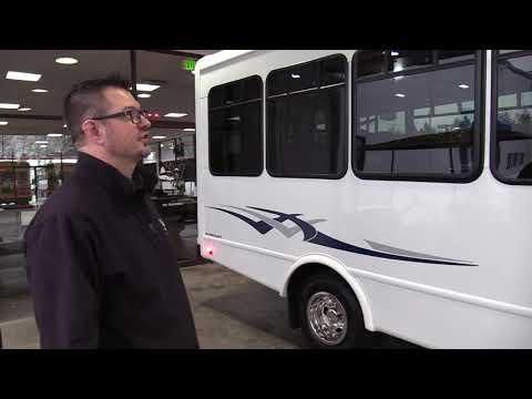 2020 Chevrolet Allstar 14 Passenger + Rear Luggage Shuttle Bus - S13989