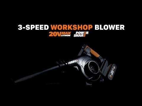 WORX WX094 WORKSHOP BLOWER 20V.      UK