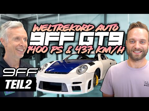 9FF Eigenbau - Der Weltrekord GT9 mit 1400 PS & 437 Km/h! Zu Besuch bei 9FF Teil 2 | Philipp Kaess |