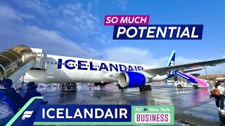 There's SO MUCH Potential on ICELANDAIR ✦ 767-300 Business Class Trip Report ✦ Reykjavik to New York
