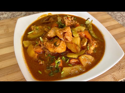 Salona Chicken Recipe | Arabic Style Chicken and Veg Stew