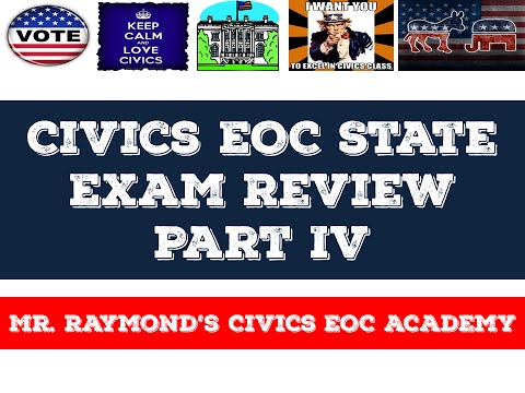 Civics EOC State Exam Review Part IV