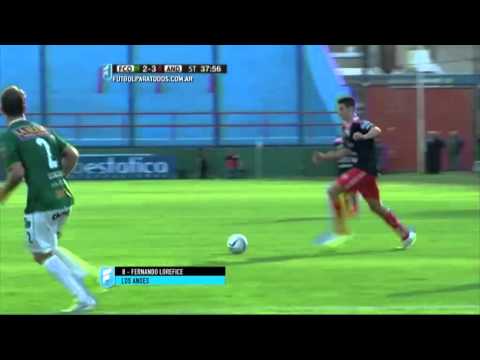 Gol de Lorefice. Ferro 2 - Los Andes 3. 16avos. Copa Argentina. Fútbol Para Todos