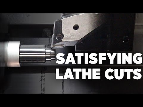 Dual Spindle CNC Lathes from DN Solutions Performing UNREAL Machining Cuts