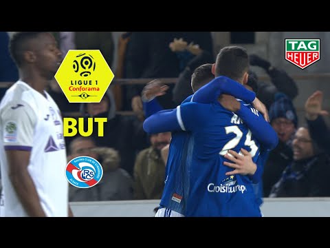 But Ludovic AJORQUE (48') / RC Strasbourg Alsace - Toulouse FC (4-2)  (RCSA-TFC)/ 2019-20