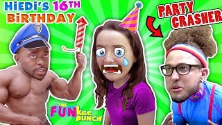BIRTHDAY NIGHTMARE!!  LIES AND PRANKS...BODYBUILDING BAD PARTY CRASH, FUNKEE BUNCH CHAOS!!