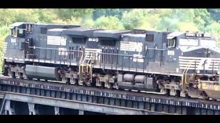 preview picture of video 'NS 9140 & 8958 in Shepherdstown'