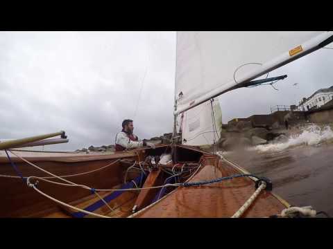 Landing at Sidmouth Sailing Club in a SW'ly
