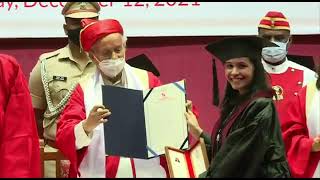 12.12.2021: Governor presided over the Convocation of the Symbiosis International (Deemed) University in Pune;?>