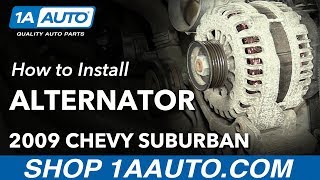 How to Replace Alternator 07-14 Chevy Suburban